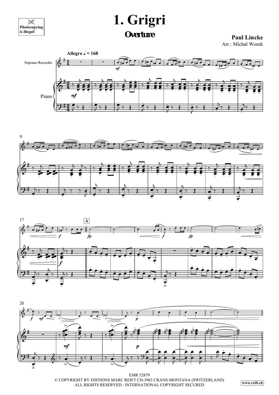 Around The World Volume 4 Soprano Recorder scores gallery preview page 5