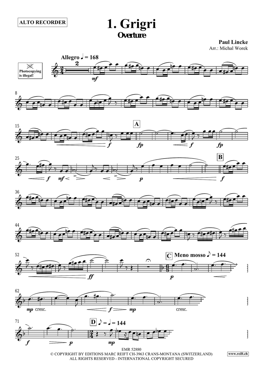 Around The World Volume 4 Alto Recorder scores gallery preview page 4