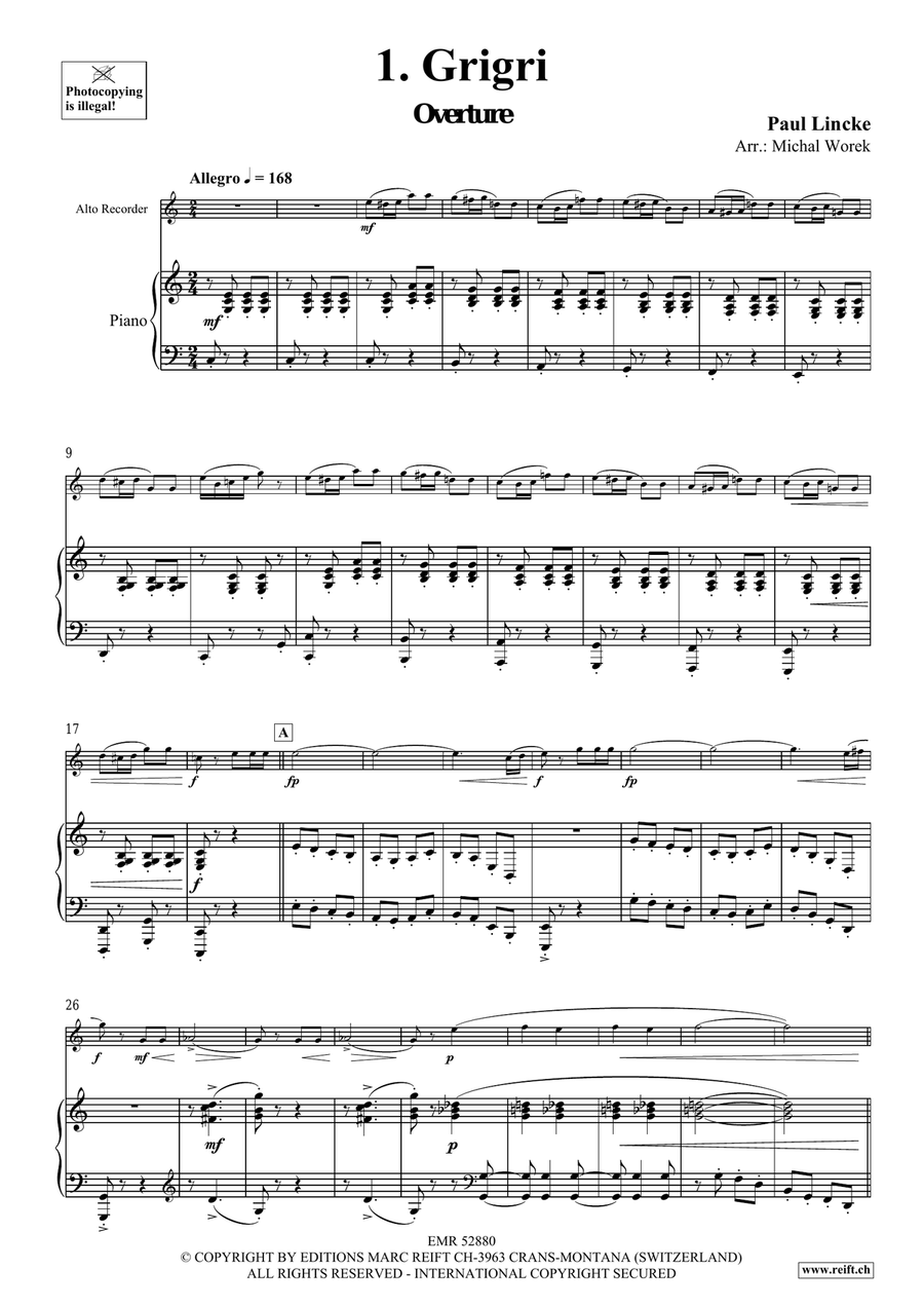 Around The World Volume 4 Alto Recorder scores gallery preview page 5