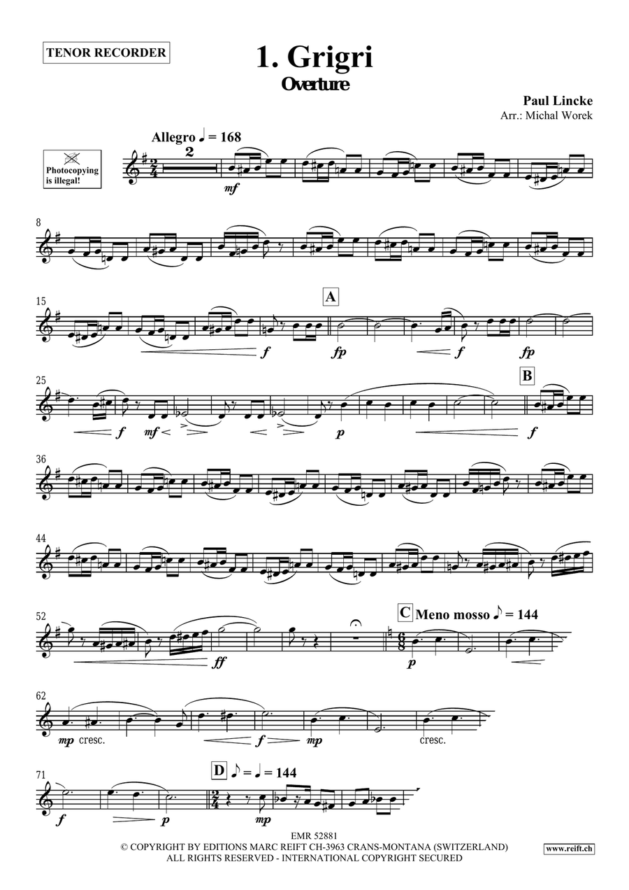 Around The World Volume 4 Tenor Recorder scores gallery preview page 4