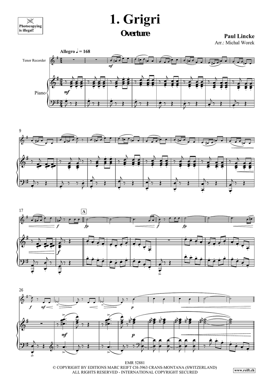 Around The World Volume 4 Tenor Recorder scores gallery preview page 5