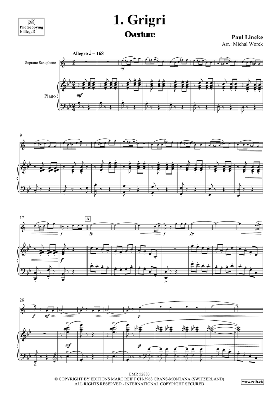 Around The World Volume 4 Soprano Saxophone scores gallery preview page 5
