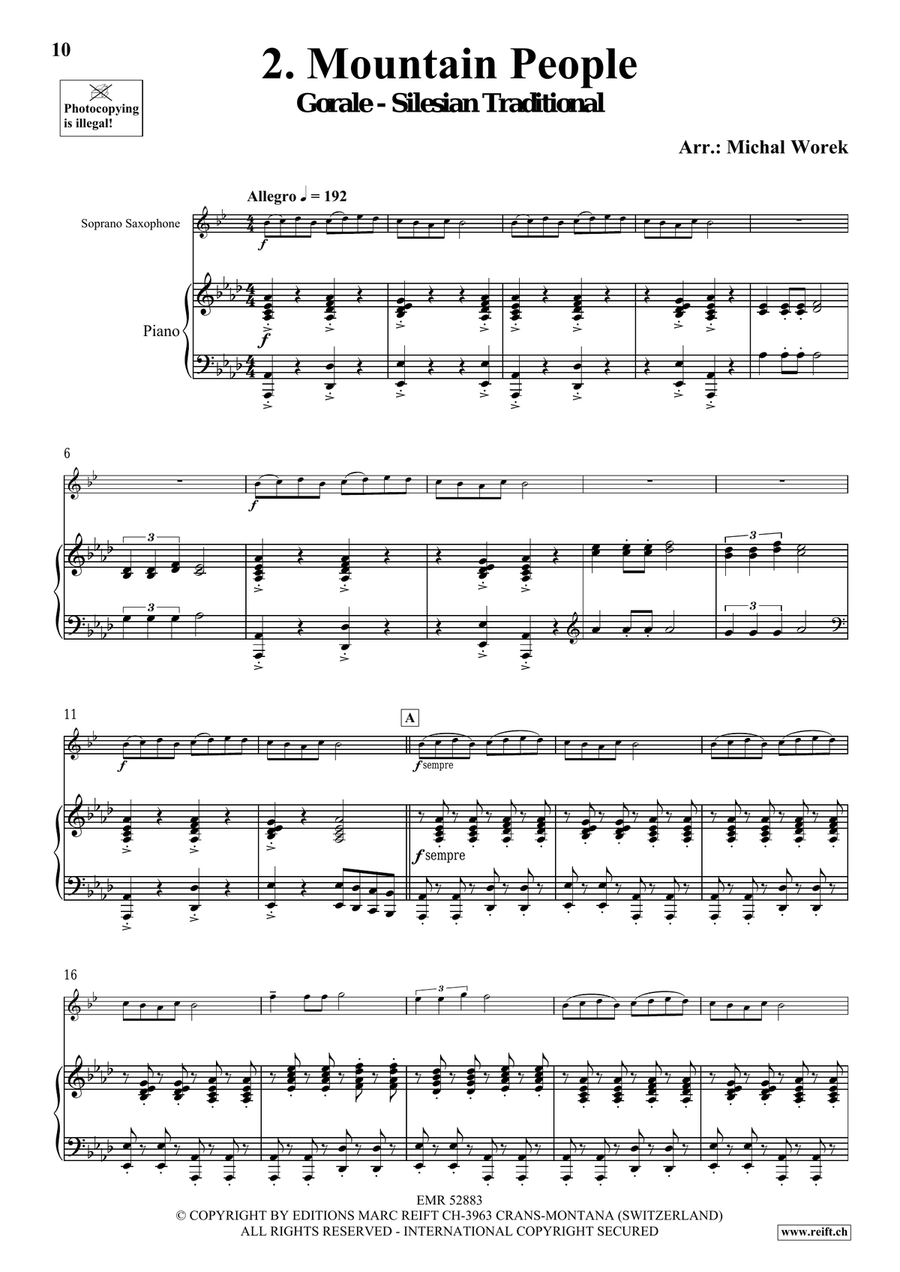 Around The World Volume 4 Soprano Saxophone scores gallery preview page 7