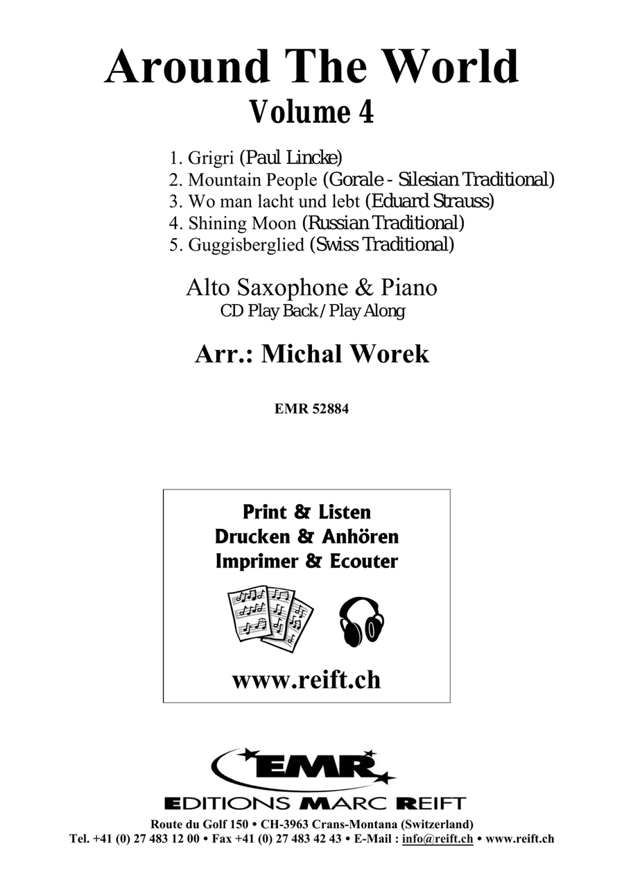 Around The World Volume 4 Alto Saxophone scores gallery preview page 2