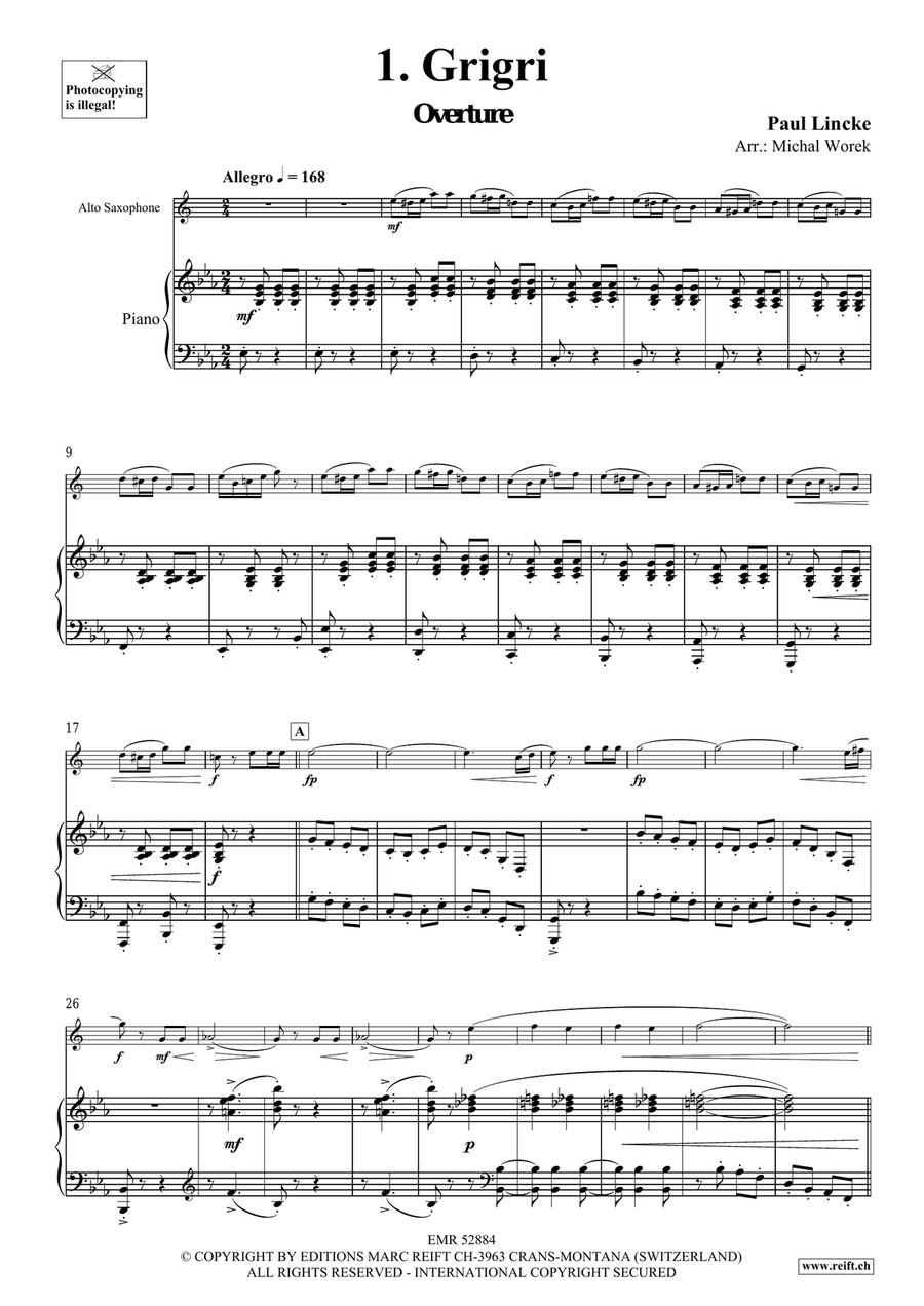Around The World Volume 4 Alto Saxophone scores gallery preview page 5