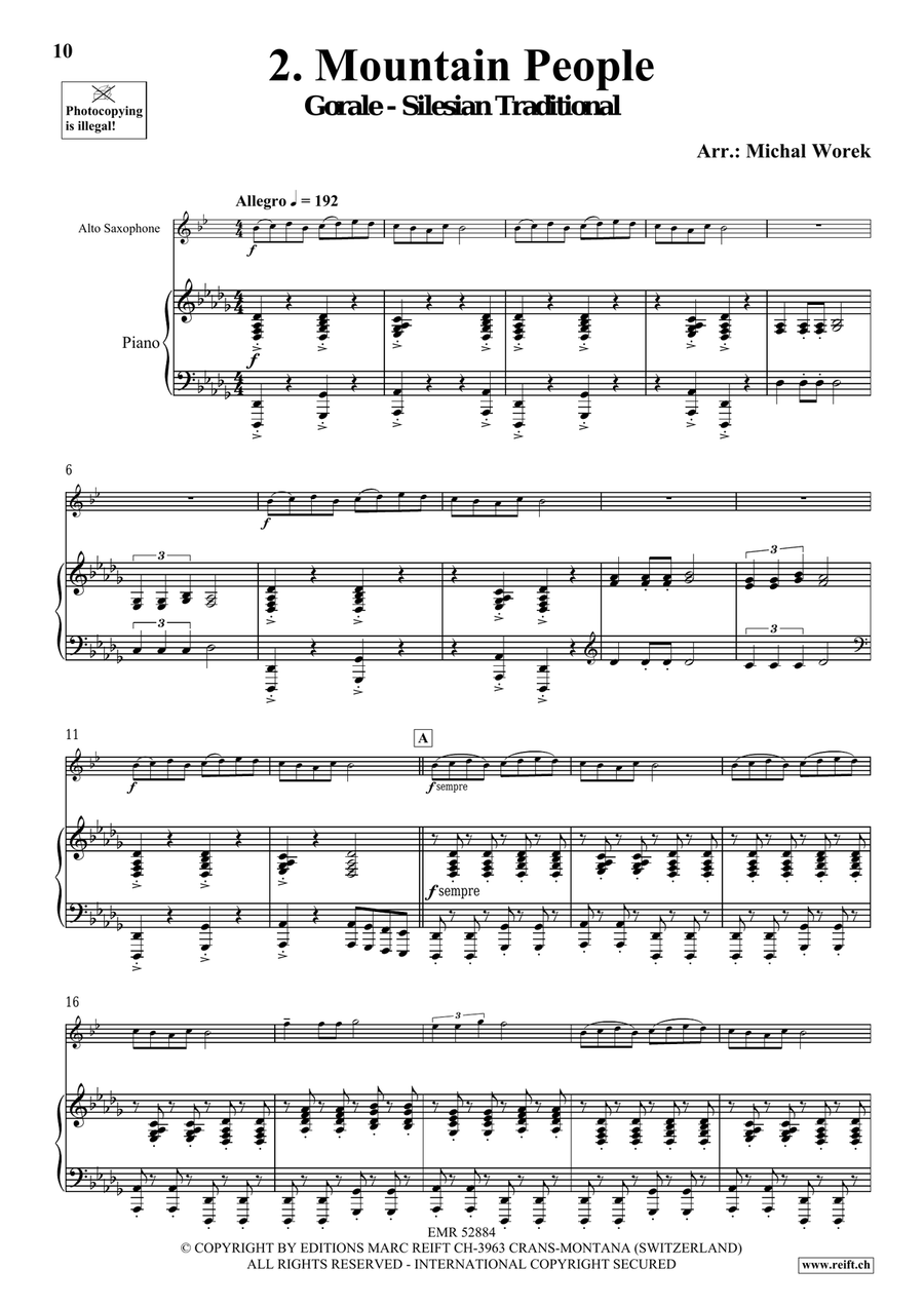 Around The World Volume 4 Alto Saxophone scores gallery preview page 7