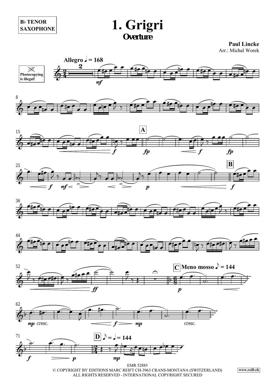 Around The World Volume 4 Tenor Saxophone scores gallery preview page 4
