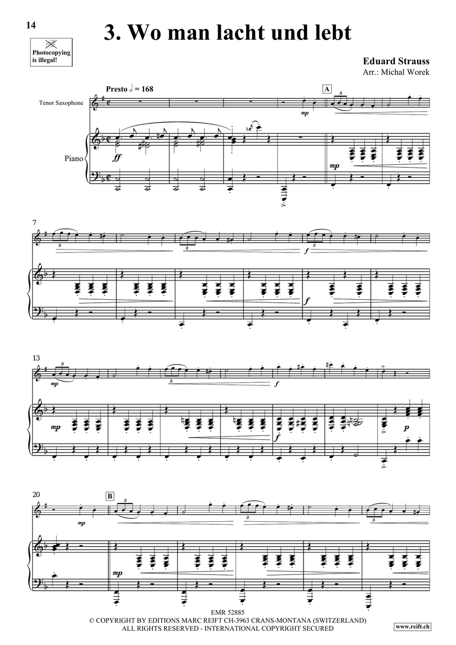 Around The World Volume 4 Tenor Saxophone scores gallery preview page 9