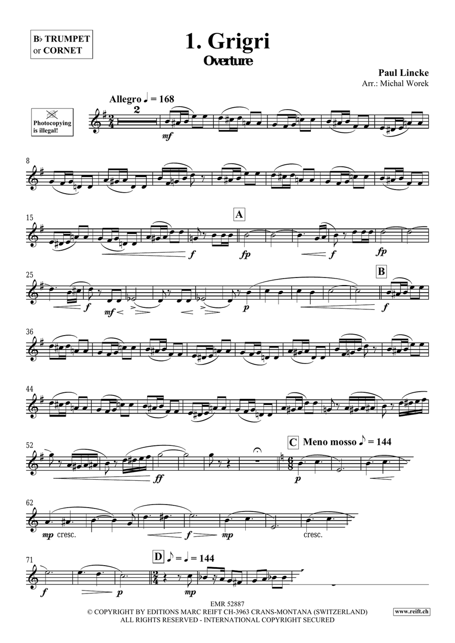 Around The World Volume 4 Cornet scores gallery preview page 4