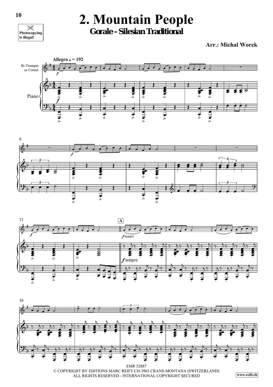 Around The World Volume 4 Cornet scores gallery preview page 7