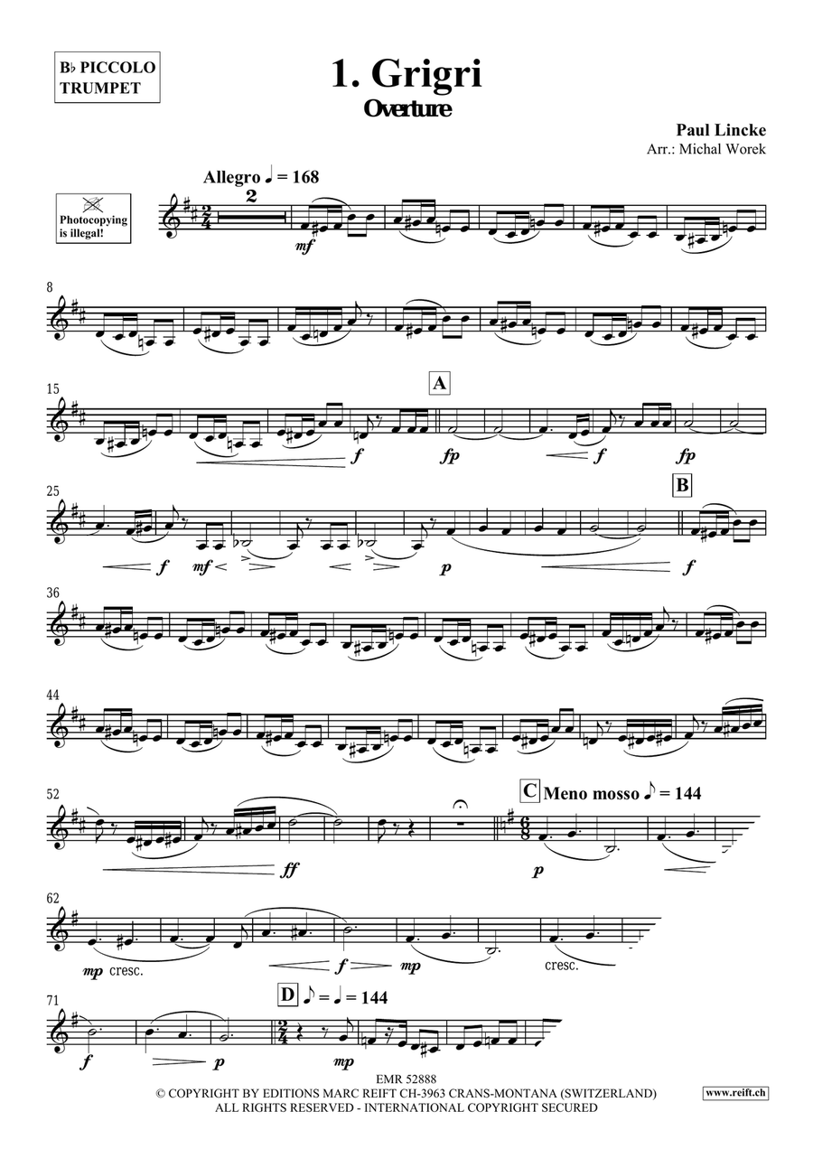 Around The World Volume 4 Piccolo Trumpet scores gallery preview page 4