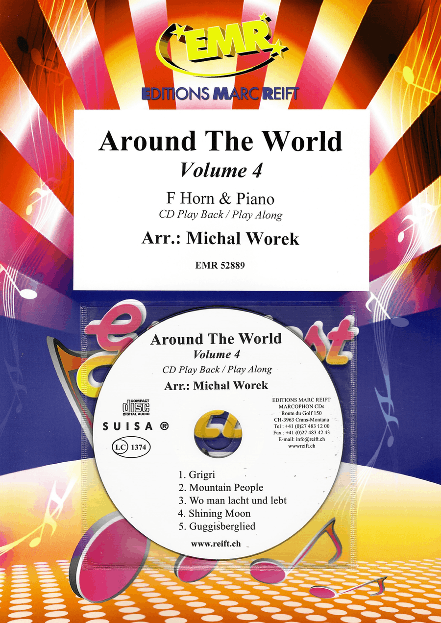 Around The World Volume 4 Horn scores gallery preview page 1