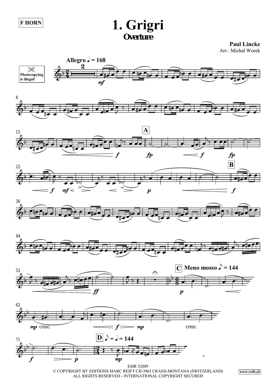 Around The World Volume 4 Horn scores gallery preview page 4