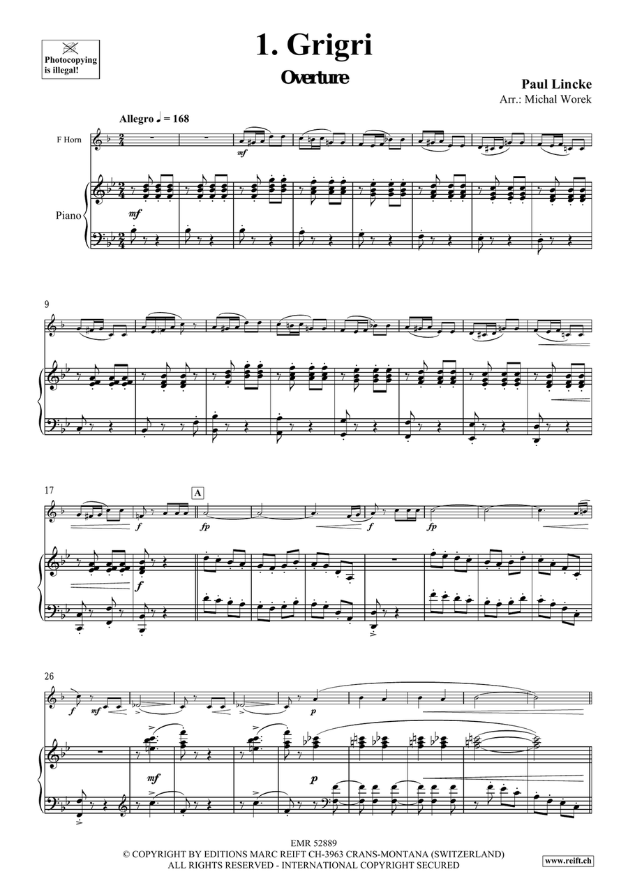 Around The World Volume 4 Horn scores gallery preview page 5