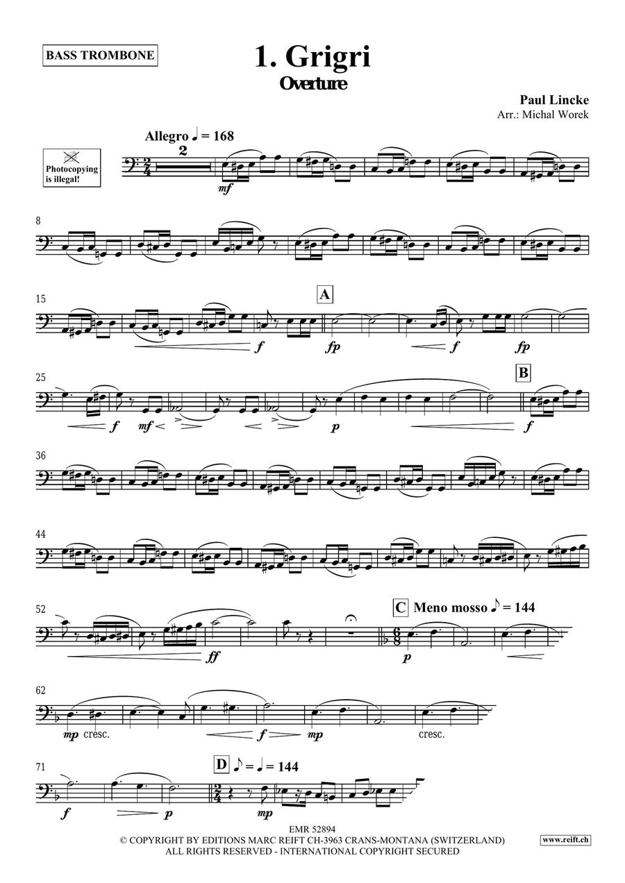 Around The World Volume 4 Trombone scores gallery preview page 4