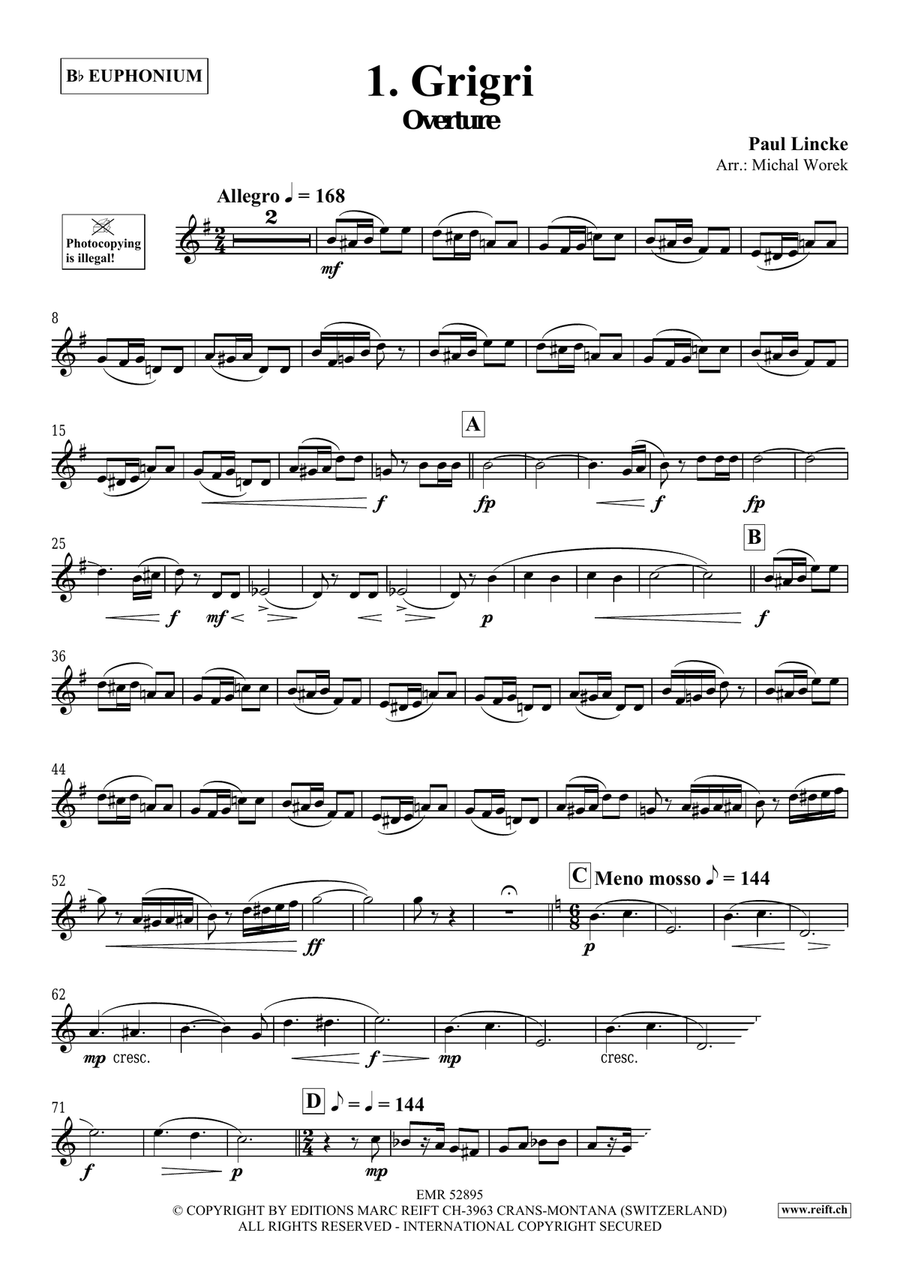 Around The World Volume 4 Euphonium scores gallery preview page 4