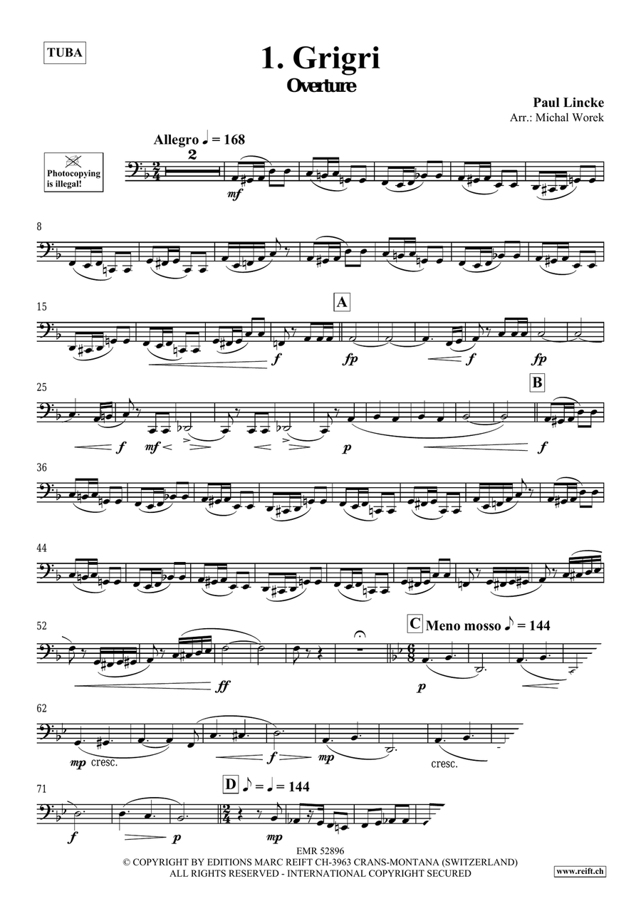 Around The World Volume 4 Tuba scores gallery preview page 4