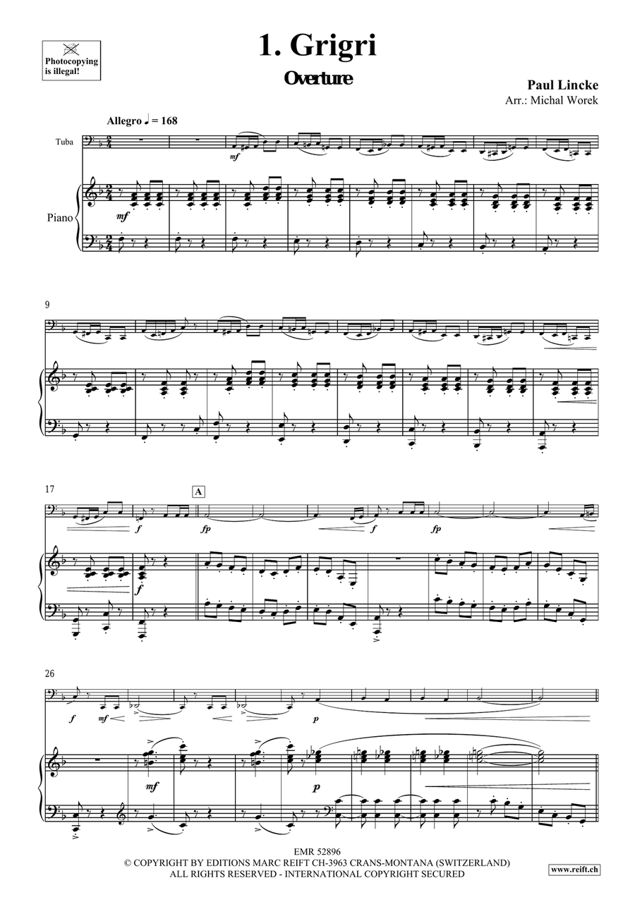 Around The World Volume 4 Tuba scores gallery preview page 5