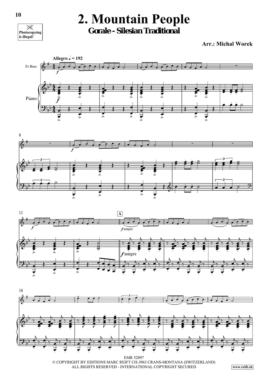 Around The World Volume 4 Piano Accompaniment scores gallery preview page 7