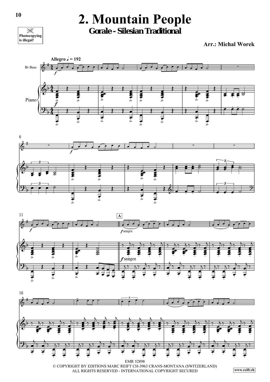 Around The World Volume 4 Piano Accompaniment scores gallery preview page 7