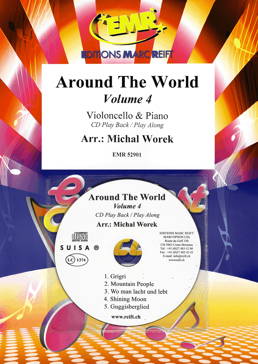 Around The World Volume 4 Cello scores gallery preview page 1
