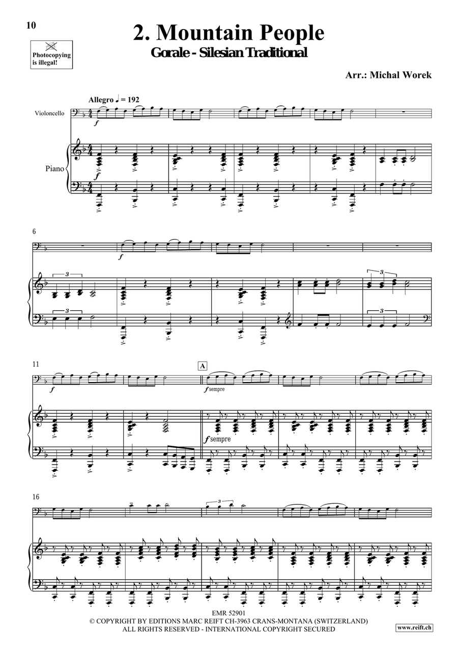 Around The World Volume 4 Cello scores gallery preview page 7