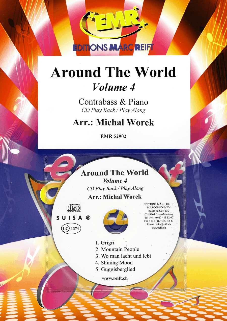 Around The World Volume 4 Double Bass scores gallery preview page 1