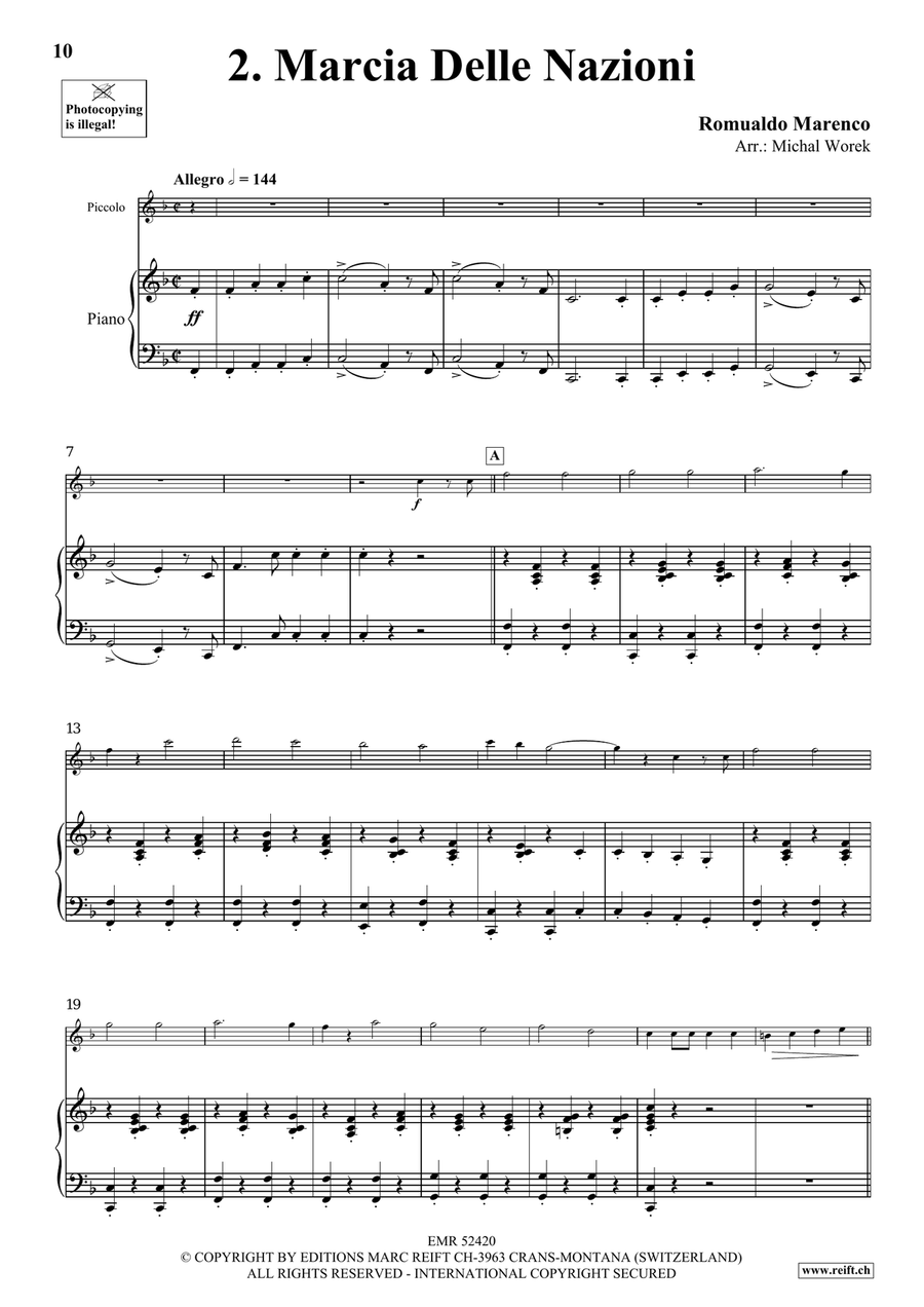 Around The World Volume 2 Piccolo scores gallery preview page 7