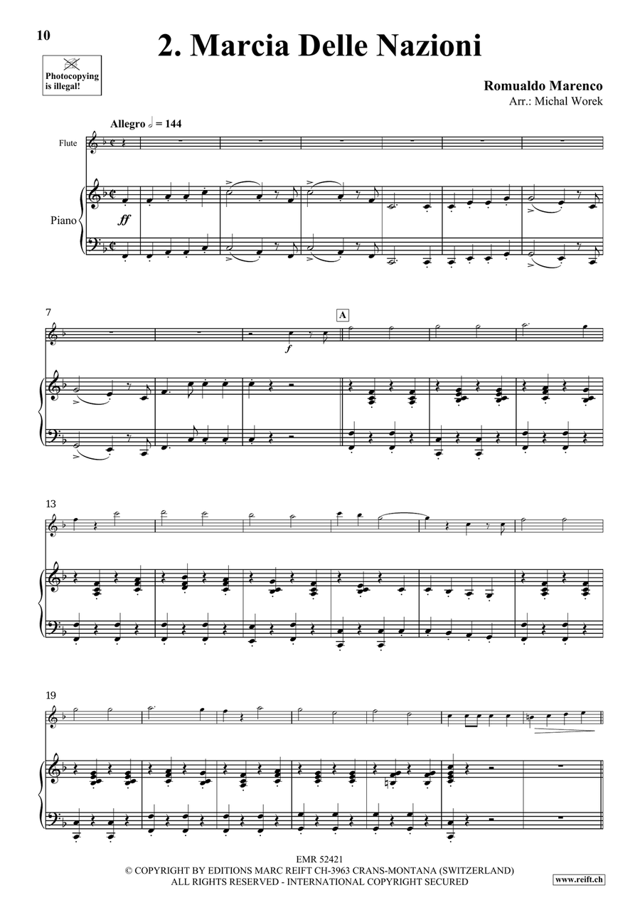 Around The World Volume 2 Flute Solo scores gallery preview page 7
