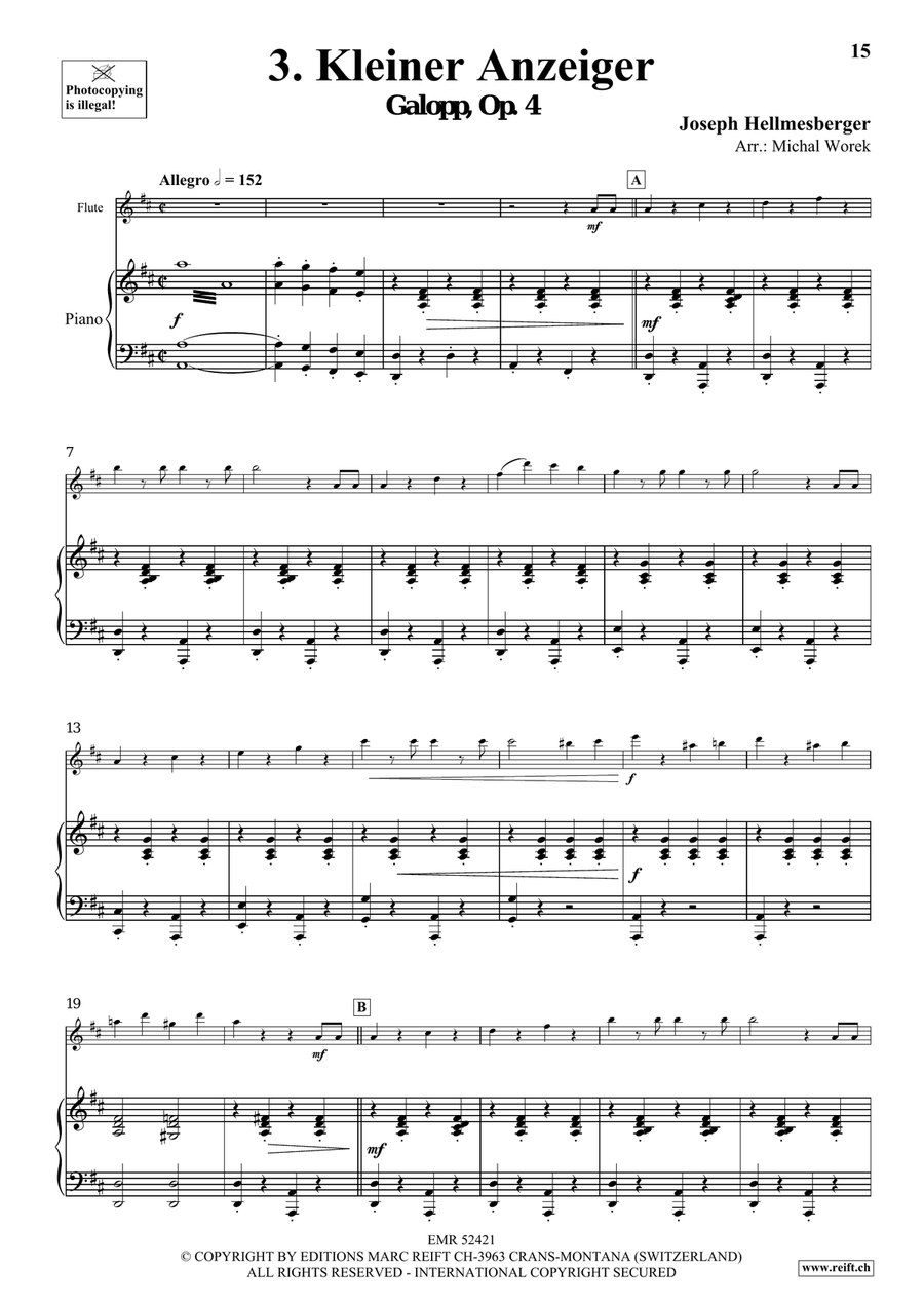 Around The World Volume 2 Flute Solo scores gallery preview page 9