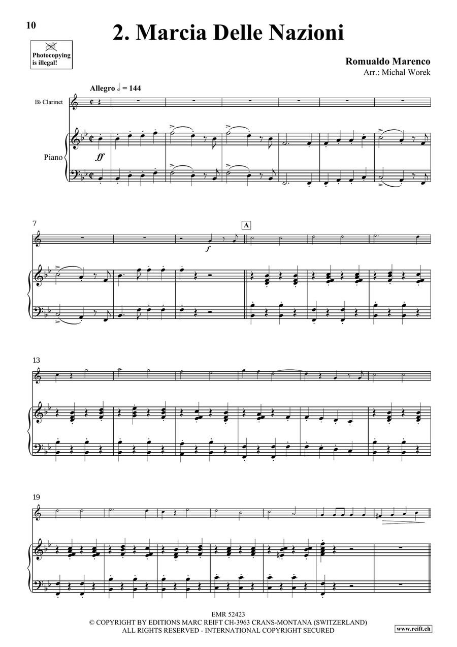 Around The World Volume 2 Clarinet Solo scores gallery preview page 7