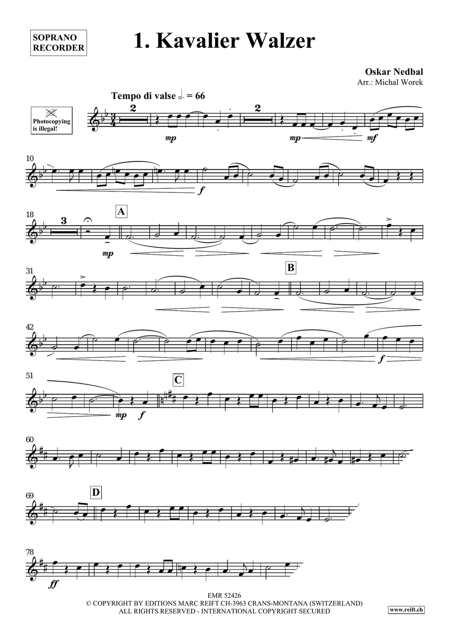 Around The World Volume 2 Soprano Recorder scores gallery preview page 4