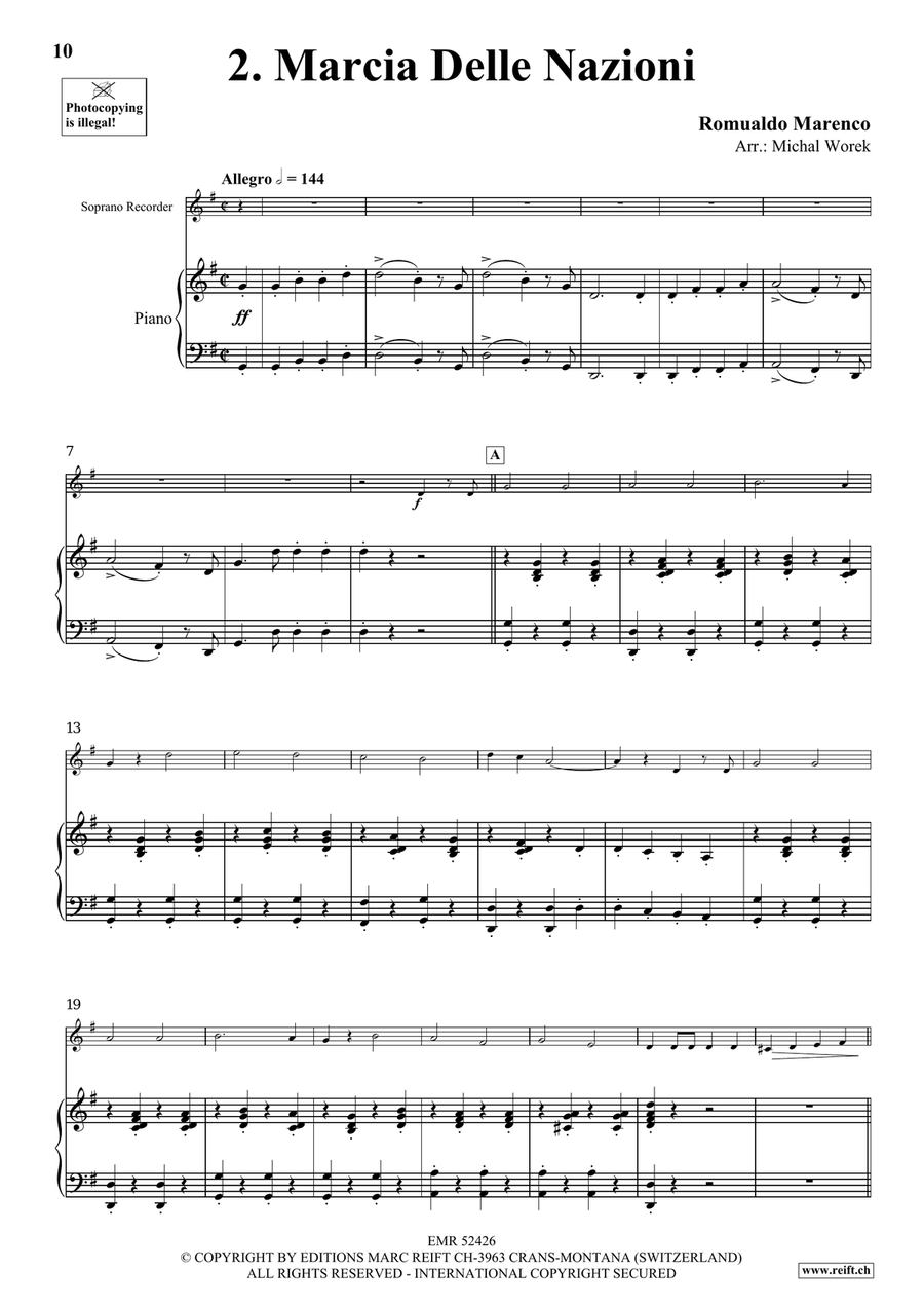 Around The World Volume 2 Soprano Recorder scores gallery preview page 7