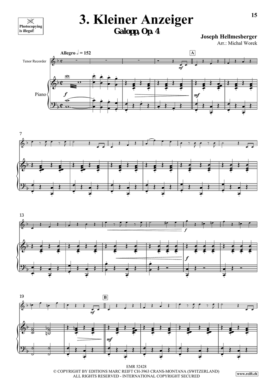 Around The World Volume 2 Tenor Recorder scores gallery preview page 9