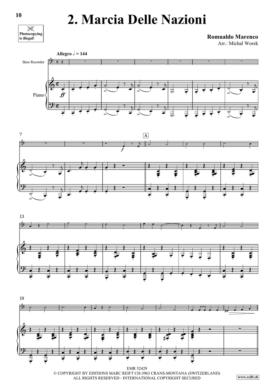 Around The World Volume 2 Bass Recorder scores gallery preview page 7