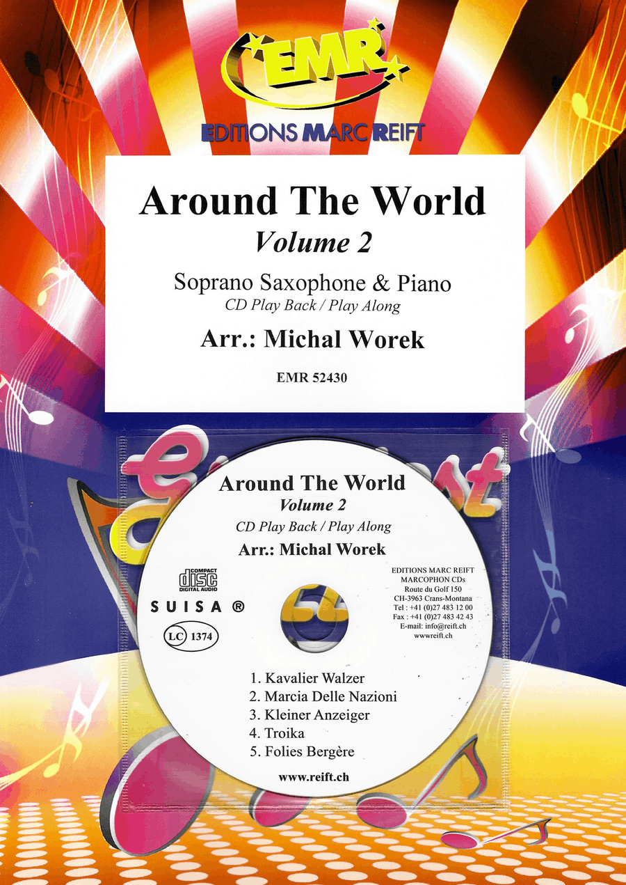 Around The World Volume 2 Soprano Saxophone scores gallery preview page 1