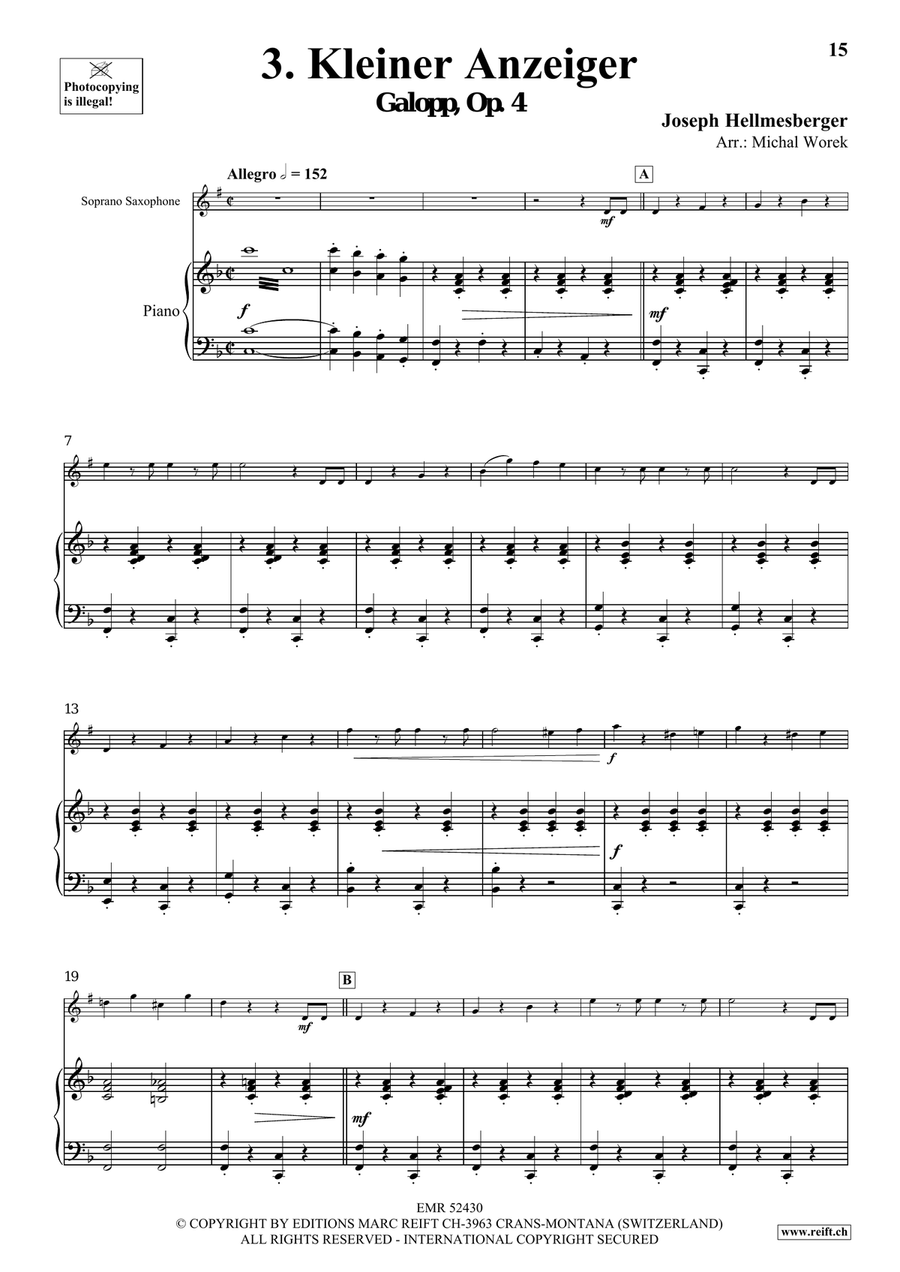Around The World Volume 2 Soprano Saxophone scores gallery preview page 9