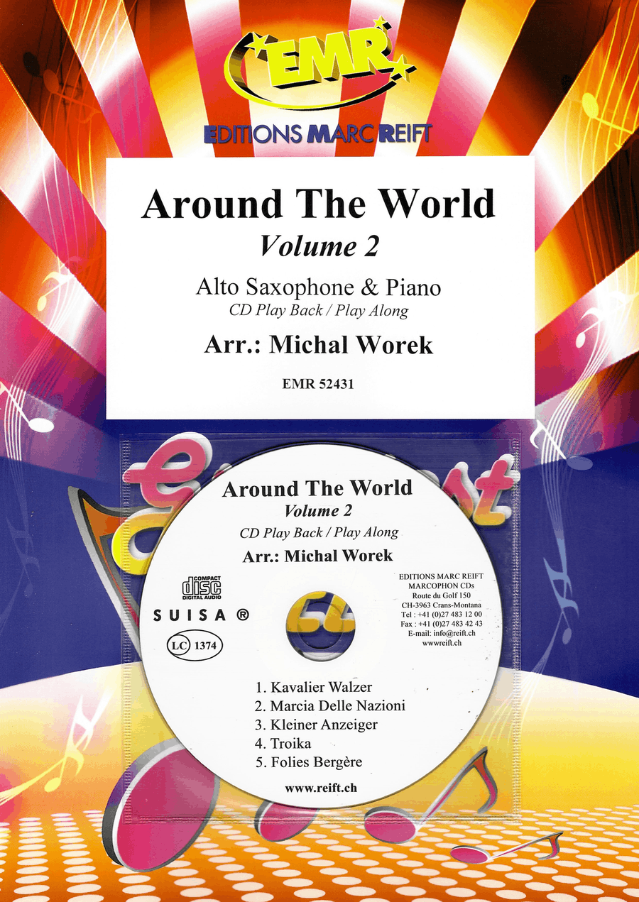 Around The World Volume 2 Alto Saxophone scores gallery preview page 1
