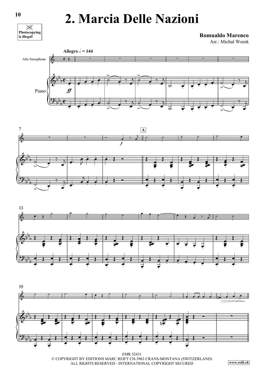 Around The World Volume 2 Alto Saxophone scores gallery preview page 7