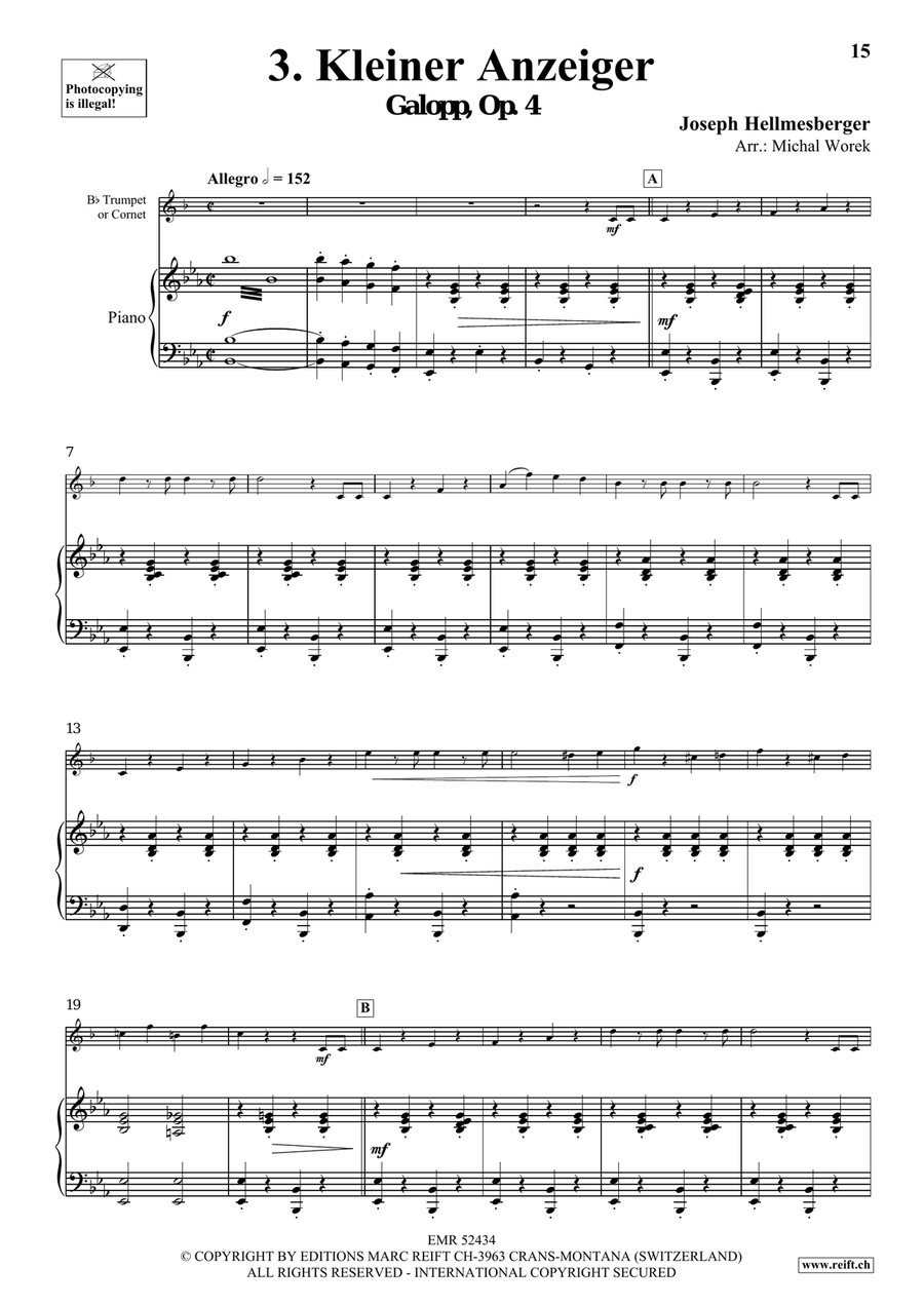 Around The World Volume 2 Cornet scores gallery preview page 9