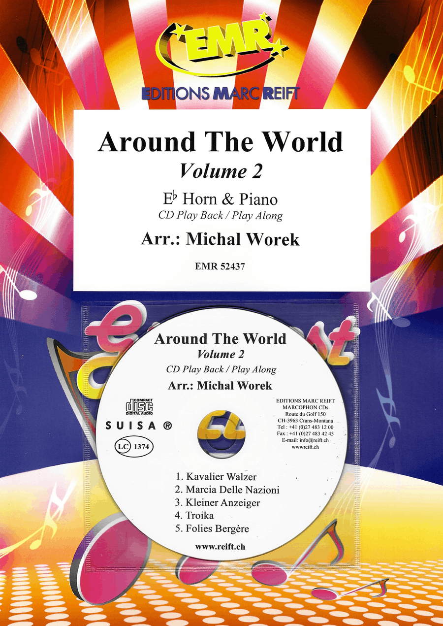 Around The World Volume 2 Horn scores gallery preview page 1