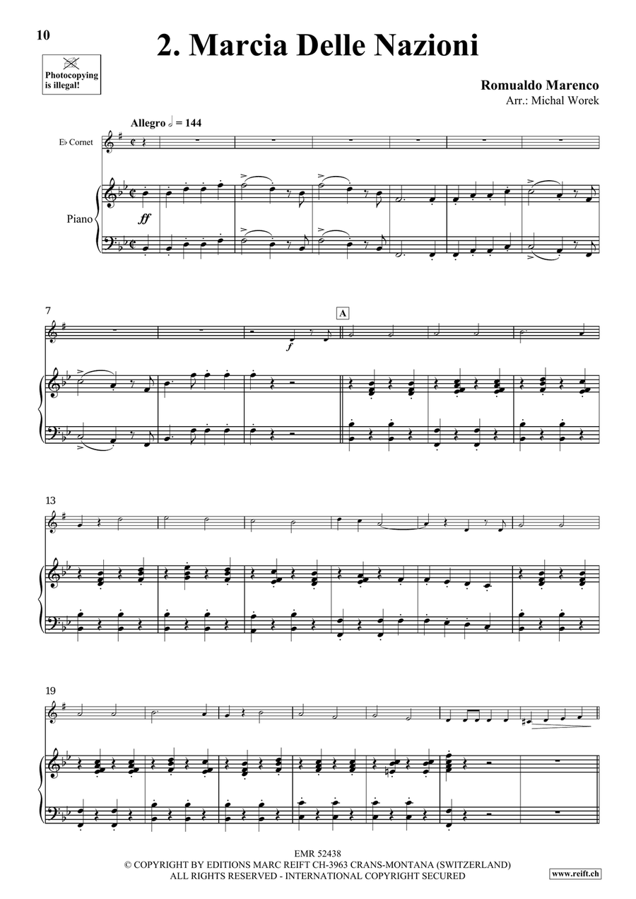 Around The World Volume 2 Cornet scores gallery preview page 7
