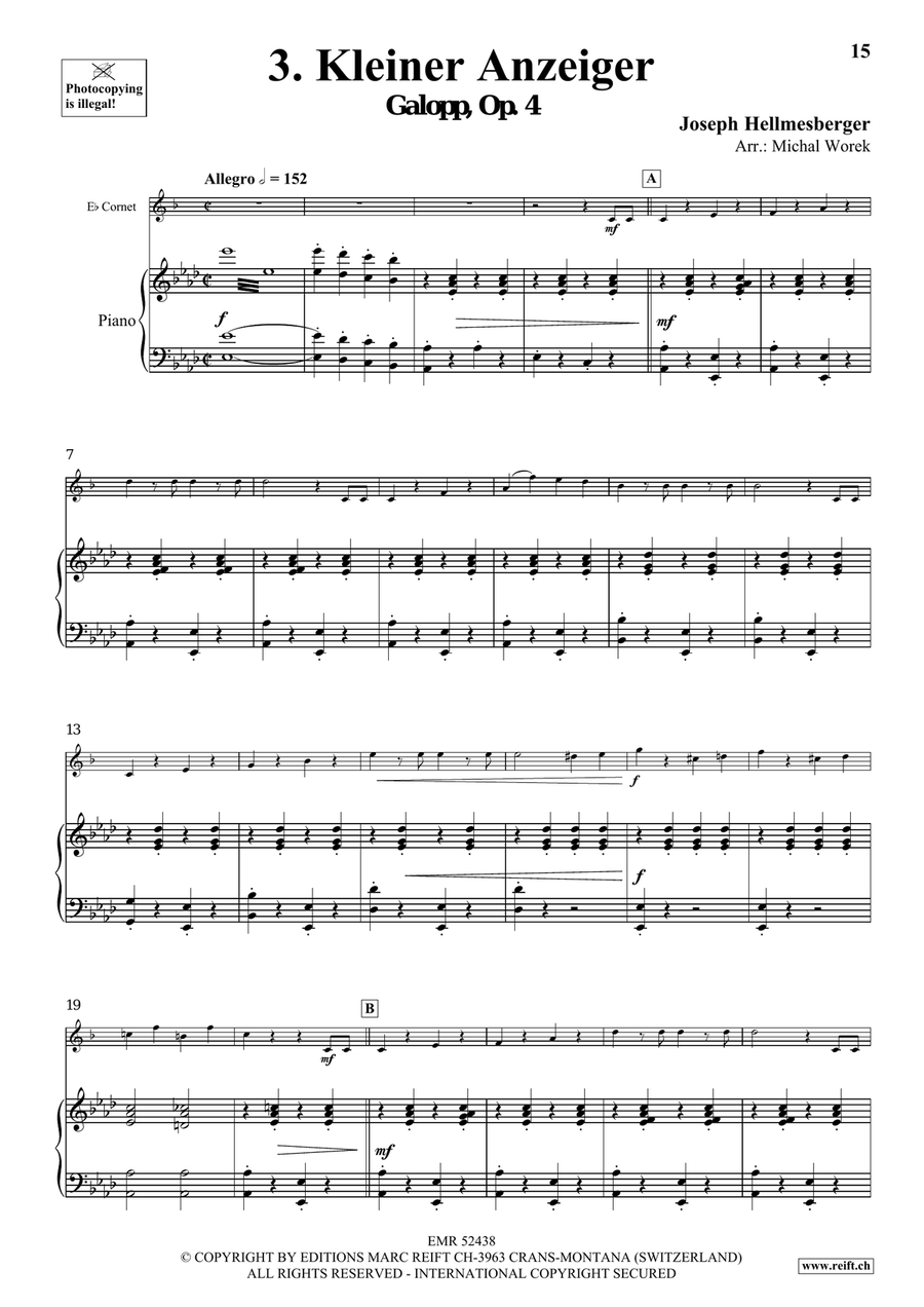 Around The World Volume 2 Cornet scores gallery preview page 9