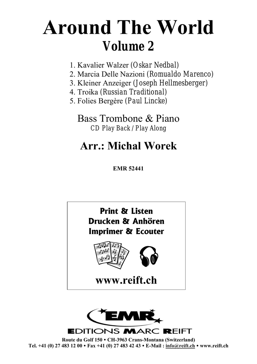 Around The World Volume 2 Trombone scores gallery preview page 2