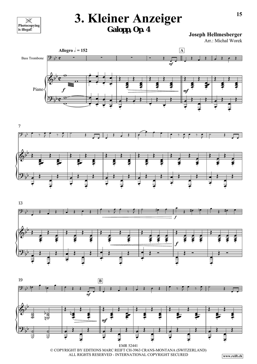 Around The World Volume 2 Trombone scores gallery preview page 9