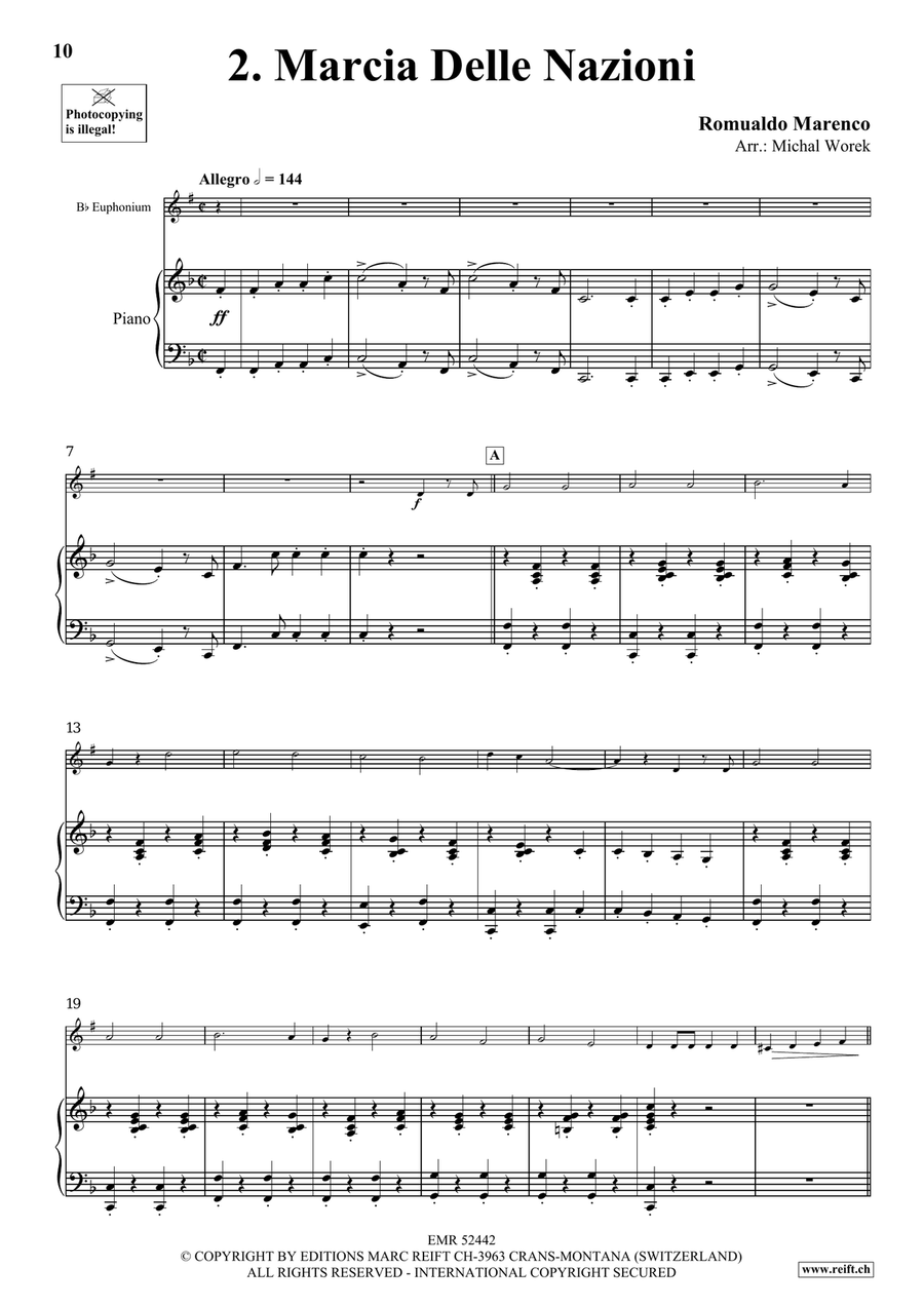 Around The World Volume 2 Euphonium scores gallery preview page 7
