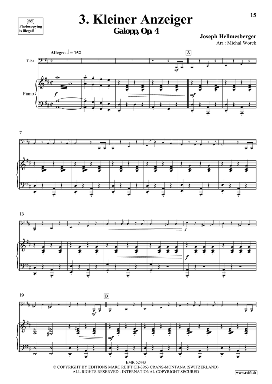Around The World Volume 2 Tuba scores gallery preview page 9