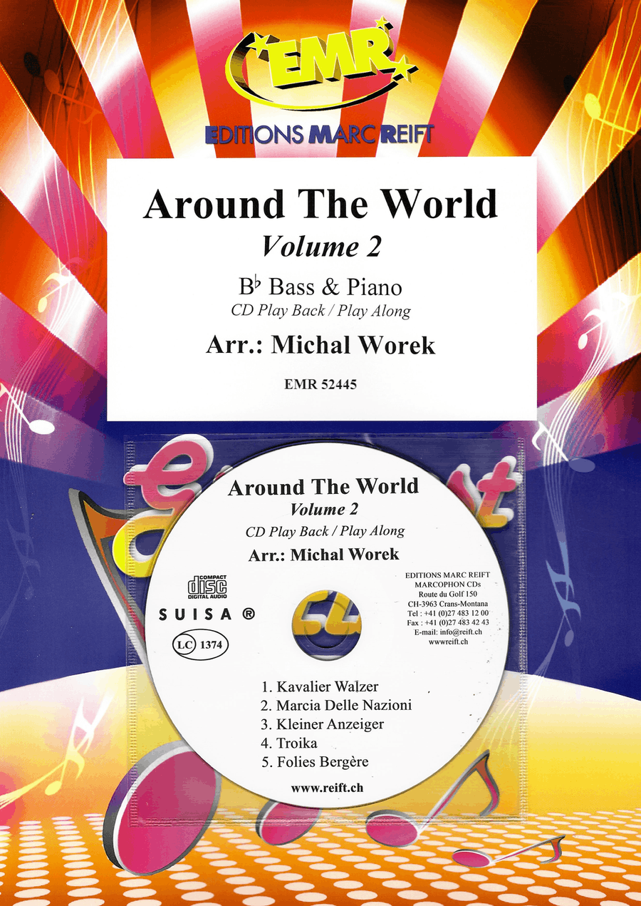 Around The World Volume 2 Piano Accompaniment scores gallery preview page 1