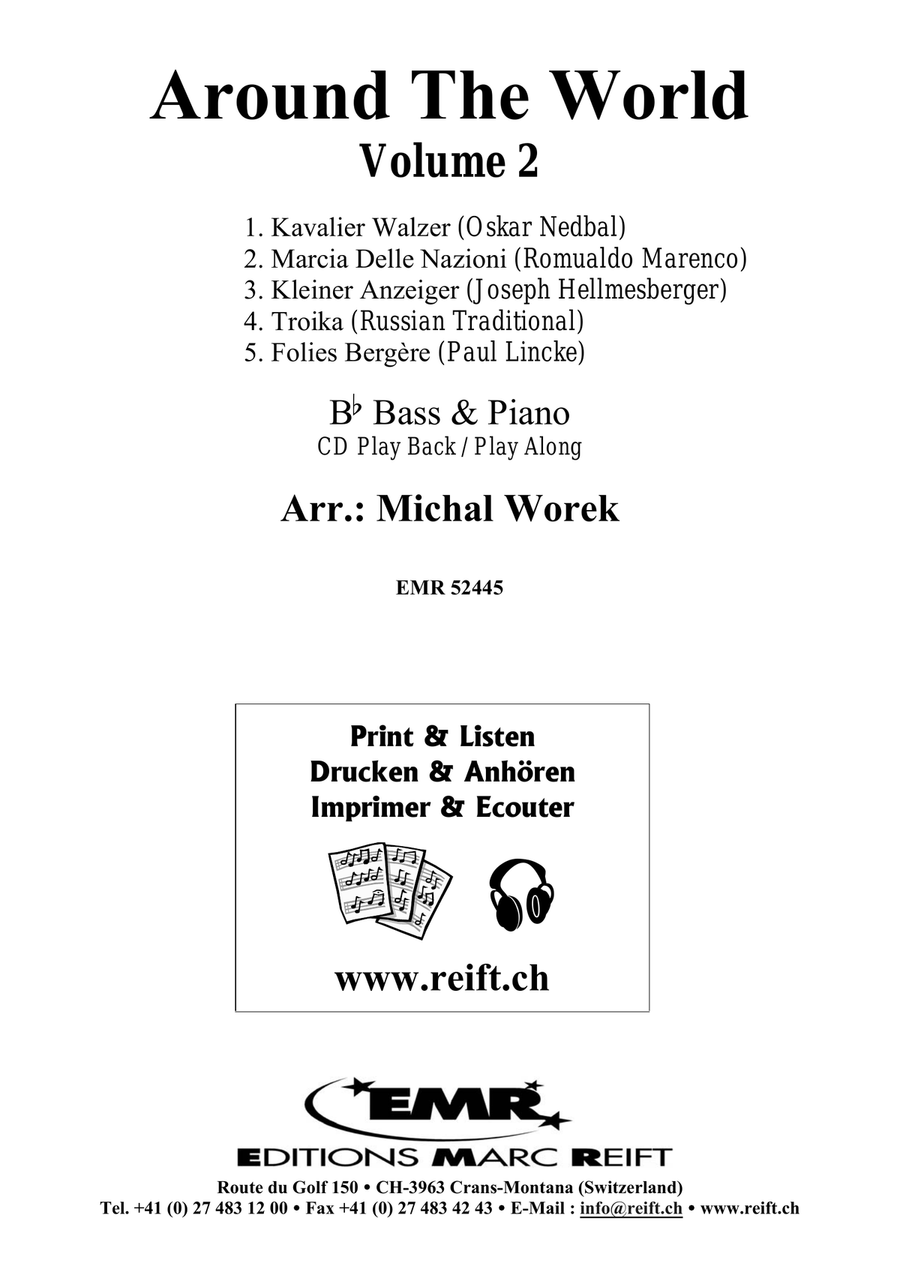 Around The World Volume 2 Piano Accompaniment scores gallery preview page 2