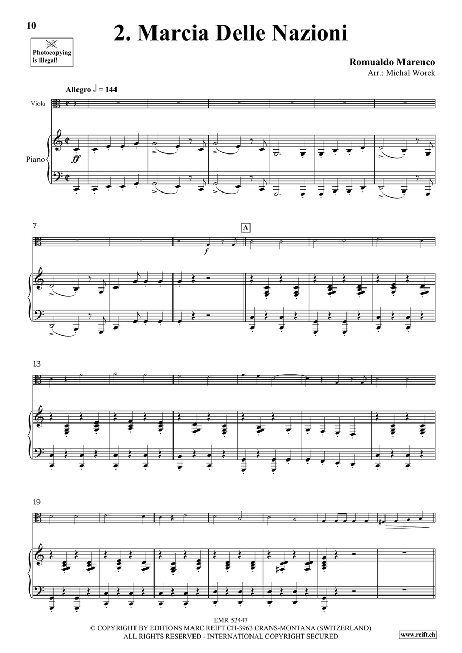 Around The World Volume 2 Viola scores gallery preview page 7